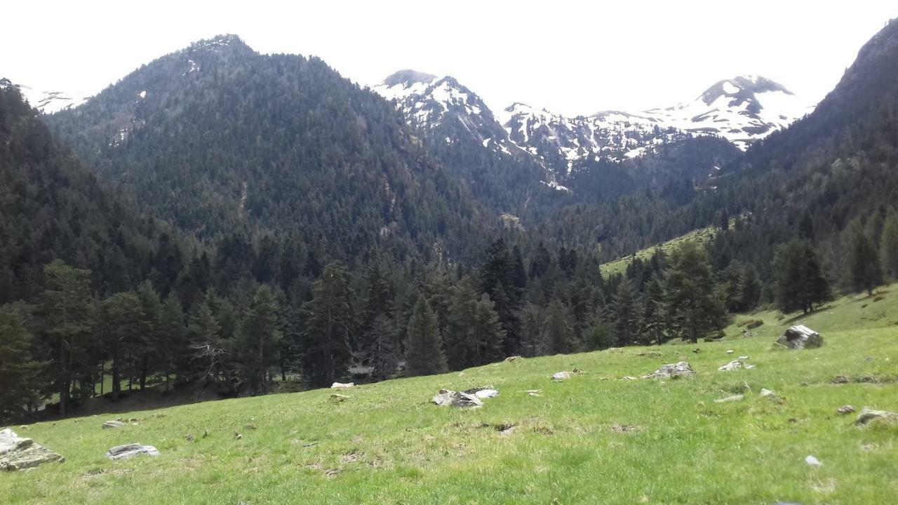 Studio St Lary Proche Du Centre, Au Calme Avec Vue Montagne Saint-Lary-Soulan Luaran gambar