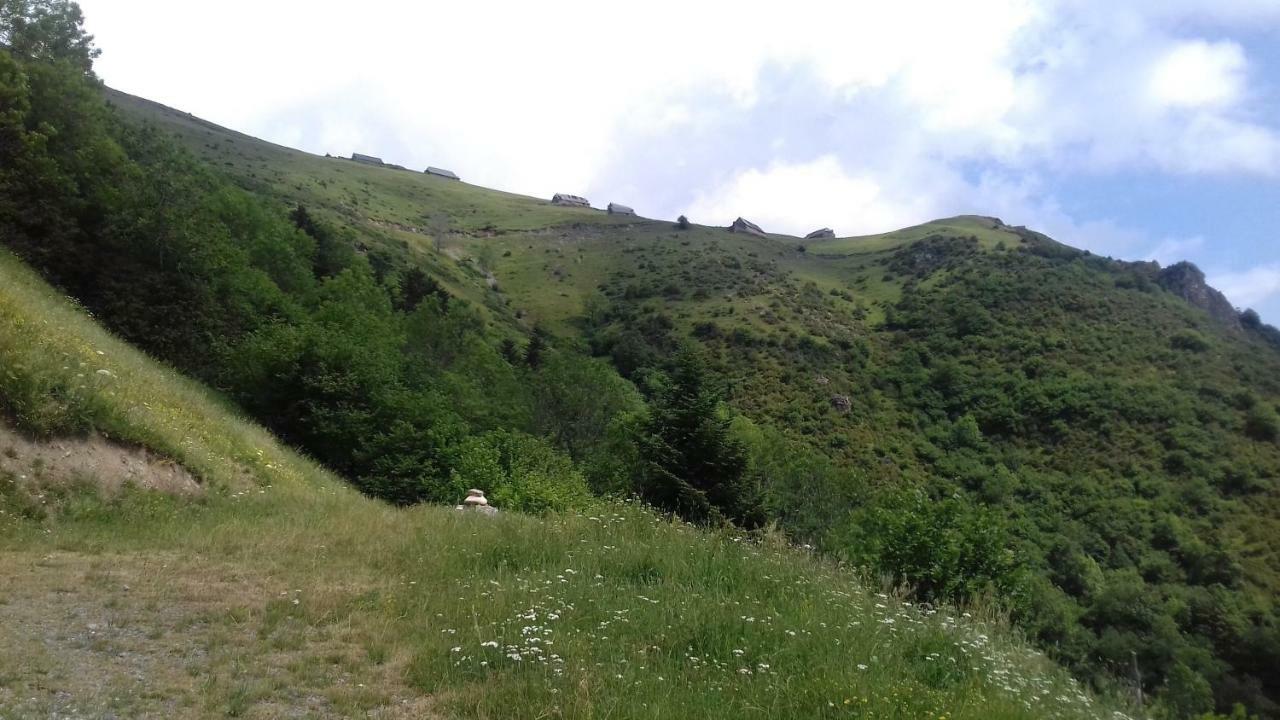 Studio St Lary Proche Du Centre, Au Calme Avec Vue Montagne Saint-Lary-Soulan Luaran gambar